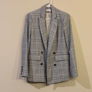 Evereve Plaid Blazer Jacket